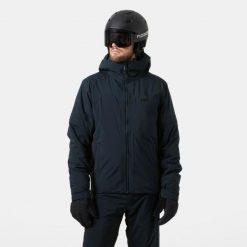 Kurtka narciarska Helly Hansen Courchevel. Niebieskie kurtki narciarskie i snowboardowe Helly Hansen, m, bez wzorów, narciarskie. Za 1,621.00 zł.