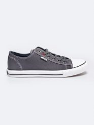 Trampki męskie niskie ciemnoszare RR174307 903. Szare trampki BIG STAR, m, bez wzorów, przed kostkę, bez zapięcia. Za 139.99 zł.