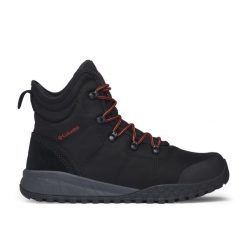 Buty trekkingowe męskie Columbia Fairbanks. Czarne buty trekkingowe Columbia, bez wzorów, z materiału, za kostkę, bez zapięcia. Za 571.99 zł.