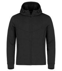 Clique Hayden kurtka z kapturem w tkaninie air-layer — czarna – Black. Czarne kurtki CLIQUE, xl, bez wzorów, z elastanu, z kapturem. Za 248.45 zł.