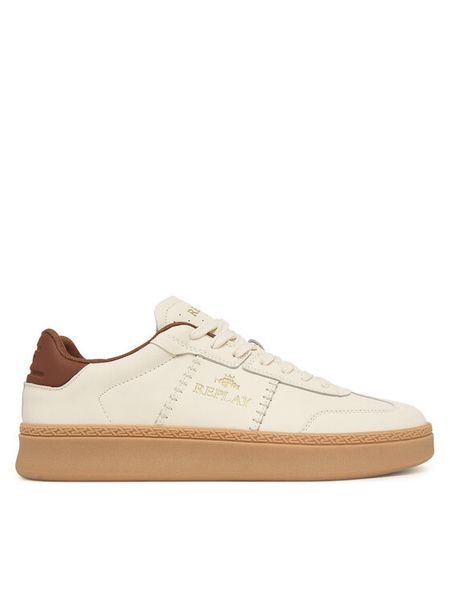 REPLAY Sneakersy GMZ8B.000.C0203L Biały. Białe buty sportowe casual Replay, bez wzorów, ze skóry, bez zapięcia. Za 609.99 zł.