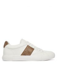 Guess Sneakersy FMTCRI FAL12 Biały. Białe buty sportowe casual Guess, z aplikacjami, ze skóry, bez zapięcia. Za 364.99 zł.
