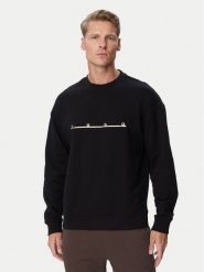 HUGO Bluza Datrisweat 50568124 Czarny Regular Fit. Czarne bluzy Hugo, m, bez wzorów, z bawełny, bez kaptura. Za 549.99 zł.