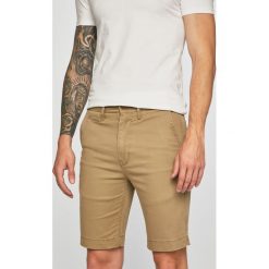 Levi's - Szorty 502. Brązowe szorty Levi's®, s, bez wzorów, z bawełny, casualowe. Za 199.90 zł.