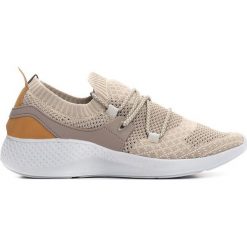 Beżowe Buty Sportowe Effectiveness. Botki sznurowane marki Born2be. Za 129.99 zł.