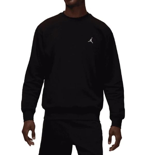 Bluza sportowa męska Nike Air Jordan. Czarne bluzy bez kaptura Jordan, m, bez wzorów, z bawełny, bez kaptura. Za 399.99 zł.