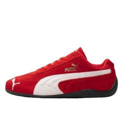 Buty PUMA YELLOW SPEEDCAT OG Czerwony. Czarne buty trekkingowe Puma, bez wzorów, ze skóry, bez zapięcia, trekkingowe. Za 491.99 zł.
