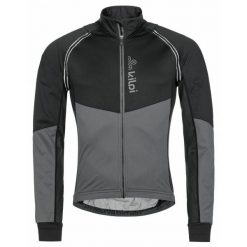 Męska kurtka softshell Kilpi ZAIN-M. Szare kurtki Kilpi, l, bez wzorów, z softshellu, bez kaptura. Za 256.81 zł.