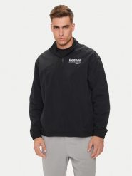 Reebok Kurtka anorak Identity Brand Proud 100076463 Czarny Regular Fit. Czarne kurtki Reebok, m, bez wzorów, z syntetyku, bez kaptura. Za 219.99 zł.