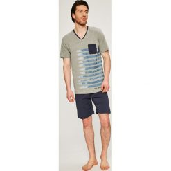 Tom Tailor Denim - Piżama. Niebieskie piżamy marki Reserved. W wyprzedaży za 99.90 zł.