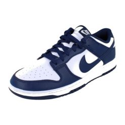 Buty Sportowe Męskie Nike Dunk Low Retro. Białe buty do biegania Nike, bez wzorów, bez zapięcia, do biegania. Za 422.40 zł.