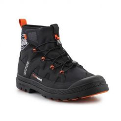 Buty do chodzenia męskie Palladium Pampa Lite Explor. Czarne buty sportowe casual Palladium, bez wzorów, z materiału, bez zapięcia. Za 758.00 zł.