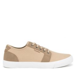 Trampki Quiksilver. Brązowe trampki Quiksilver, m, bez wzorów, bez zapięcia. Za 129.99 zł.