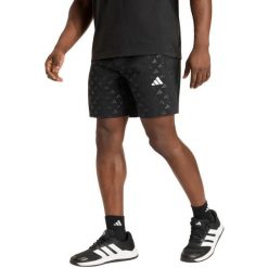 Spodenki męskie adidas Workout Essentials Brandlove. Czarne szorty Adidas, m, bez wzorów, sportowe. Za 120.99 zł.