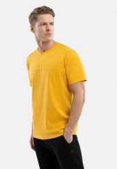 T-shirt bawełniany, Comfort Fit, T-WIT. T-shirty Volcano, m, bez wzorów, z bawełny, bez kołnierzyka, bez ramiączek. Za 64.99 zł.