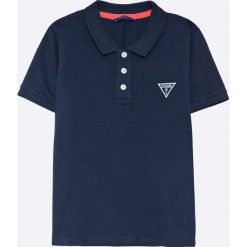 Guess Jeans - Polo dziecięce 118-176 cm. Koszulki polo marki Guess Jeans, z bawełny, polo, z krótkim rękawem. W wyprzedaży za 129.90 zł.