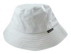 Kapelusz Rybacki Biały, Letni Bucket Hat, Wakacyjny, Przeciwsłoneczny. Białe kapelusze Pako Jeans, bez wzorów, z bawełny, wakacyjne. Za 35.00 zł.