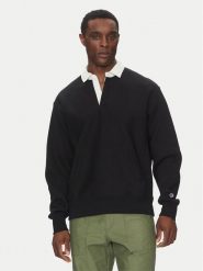 Champion Bluza 220760 Czarny Standard Fit. Czarne bluzy Champion, m, bez wzorów, z bawełny, bez kaptura. Za 299.99 zł.