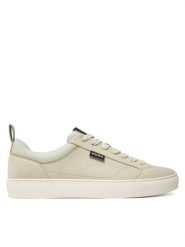 HUGO Sneakersy Morrie 50548503 Beżowy. Brązowe buty sportowe casual Hugo, bez wzorów, ze skóry, bez zapięcia. Za 649.99 zł.