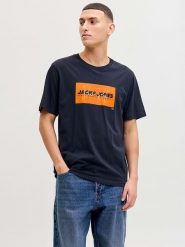 Jack & Jones Koszulka "Cole" w kolorze granatowym rozmiar: L. Niebieskie bezrękawniki Jack & Jones, l, bez wzorów, z bawełny, bez kołnierzyka, bez ramiączek. Za 39.99 zł.