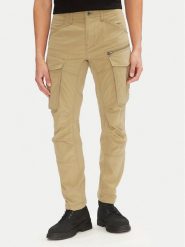 G-Star Raw Spodnie materiałowe Rovic D02190-D909 6057 Khaki Regular Fit. Brązowe spodnie materiałowe G-Star Raw, m, bez wzorów, z materiału, retro. Za 449.99 zł.