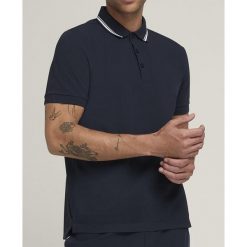 Koszulka męska Wilson Team Pique Polo. Koszulki polo Wilson, m, bez wzorów, bez kołnierzyka, bez ramiączek, tenisowe. Za 281.50 zł.