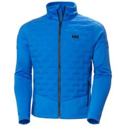Kurtka puchowa Helly Hansen Hybrid. Niebieskie kurtki Helly Hansen, na lato, m, bez wzorów, z elastanu, bez kaptura. Za 779.00 zł.