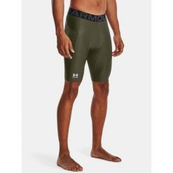 Męskie Spodenki Kompresyjne Under Armour Hg Armour Lng Shorts. Zielone odzież kompresyjna Under Armour, m, bez wzorów, na fitness i siłownię. Za 88.00 zł.