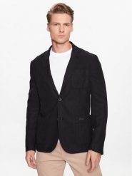 Guess Marynarka Tyron M3GN09 WES00 Czarny Regular Fit. Czarne garnitury Guess, l, z aplikacjami, z lyocellu. Za 539.99 zł.