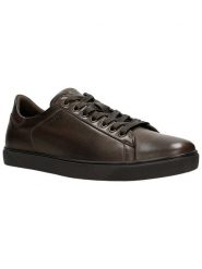 Wojas Skórzane sneakersy w kolorze brązowym rozmiar: 43. Brązowe buty sportowe casual Wojas, bez wzorów, bez zapięcia. Za 311.85 zł.