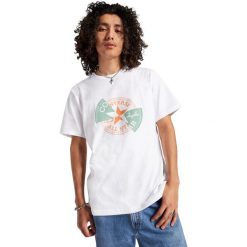 Podkoszulek Converse Con T-shirt M Chuck Patch Distort Tee, Mężczyźni. Białe podkoszulki Converse, m, bez wzorów, z bawełny, bez ramiączek. Za 190.00 zł.