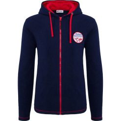 Bluza polarowa "Friso" w kolorze granatowym. Bluzy z kapturem marki Nebulus. W wyprzedaży za 130.95 zł.