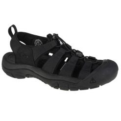 Sandały męskie, Keen Newport H2. Czarne sandały Keen, z gumy, bez zapięcia. Za 623.00 zł.