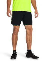 Under Armour Szorty sportowe "Woven" w kolorze czarnym rozmiar: M. Czarne krótkie spodenki sportowe Under Armour, m, bez wzorów, z materiału. Za 97.28 zł.