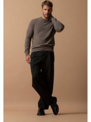 Perfect Cashmere Kaszmirowy sweter w kolorze brązowym rozmiar: S. Brązowe swetry nierozpinane Perfect Cashmere, s, bez wzorów, z kaszmiru, bez kołnierzyka, bez ramiączek. Za 413.99 zł.