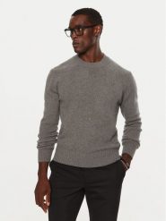 AMI PARIS Sweter HKS057.005 Szary Regular Fit. Szare swetry rozpinane AMI PARIS, m, bez wzorów, z kaszmiru, bez kołnierzyka, bez ramiączek. Za 1,179.00 zł.