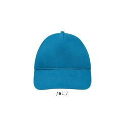 Czapka Sol's Sunny. Niebieskie czapki z daszkiem SOL'S, bez wzorów. Za 21.50 zł.
