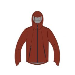 Kurtka nieprzemakalna z stałym kapturem CMP. Brązowe kurtki CMP, bez wzorów. Za 401.00 zł.