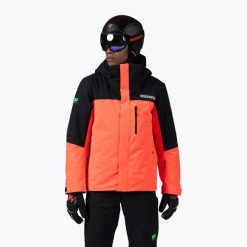 Kurtka narciarska Rossignol Hero Velika Insulated Neon Red - XXL. Brązowe kurtki narciarskie i snowboardowe Rossignol, l, bez wzorów, narciarskie. Za 1,749.00 zł.