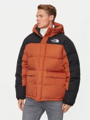 The North Face Kurtka puchowa Himalayan NF0A4QYX Pomarańczowy Regular Fit. Brązowe kurtki The North Face, m, bez wzorów, z puchu, bez kaptura. Za 989.99 zł.