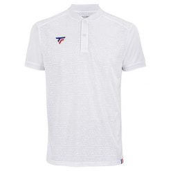 Polo Tecnifibre Team Mesh. Białe koszulki polo TECNIFIBRE, bez wzorów, z meshu, bez kołnierzyka, bez ramiączek, tenisowe. Za 209.99 zł.