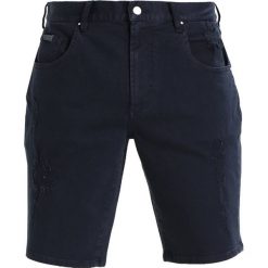 Armani Exchange Szorty jeansowe navy. Jeansy marki Armani Exchange. W wyprzedaży za 351.20 zł.