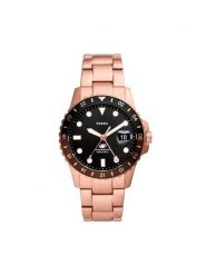 Fossil Zegarek Blue FS6027 Złoty. Żółte, analogowe zegarki Fossil, złote. Za 599.99 zł.