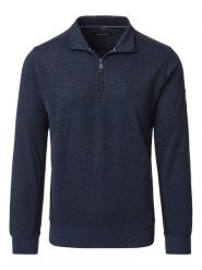 CASAMODA Sweter w kolorze granatowym rozmiar: L. Niebieskie golfy CASAMODA, l, bez wzorów, z bawełny, bez ramiączek. Za 158.10 zł.