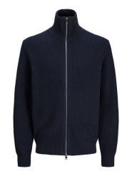 Jack & Jones Kardigan w kolorze granatowym rozmiar: XXL. Niebieskie swetry rozpinane Jack & Jones, xxl, bez wzorów, z bawełny, bez kołnierzyka, bez ramiączek. Za 152.99 zł.