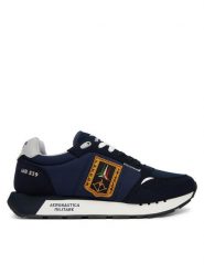 Aeronautica Militare Sneakersy 261SC0292UCT03331 Granatowy. Niebieskie buty sportowe casual Aeronautica Militare, bez wzorów, z materiału, bez zapięcia. Za 499.99 zł.