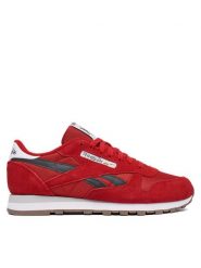Reebok Sneakersy SS-CLASSIC LEATHER 100245004 Czerwony. Czerwone buty sportowe casual Reebok, bez wzorów, ze skóry, bez zapięcia. Za 329.99 zł.