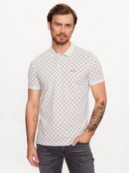 JOOP! Polo 30036150 Biały Modern Fit. Białe koszulki polo JOOP!, m, bez wzorów, z bawełny, bez kołnierzyka, bez ramiączek. Za 299.99 zł.