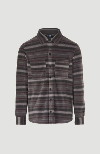 Koszula polarowa męska O'neill Utility Fleece. Szare koszule O'Neill, na jesień, l, bez wzorów, z jeansu, bez kołnierzyka, bez ramiączek. Za 99.00 zł.
