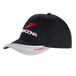 Czapka z daszkiem Zandonà. Czarne czapki z daszkiem ZANDONÀ, bez wzorów, z materiału. Za 149.00 zł.